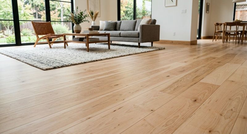 Birch Floor Installation in Ozaukee County, WI