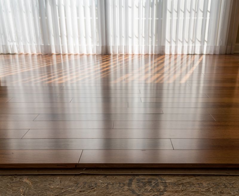 Cherry Floor Installation in Richfield, WI