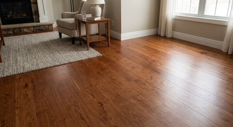 Cherry Floor Installation in Waukesha County, WI