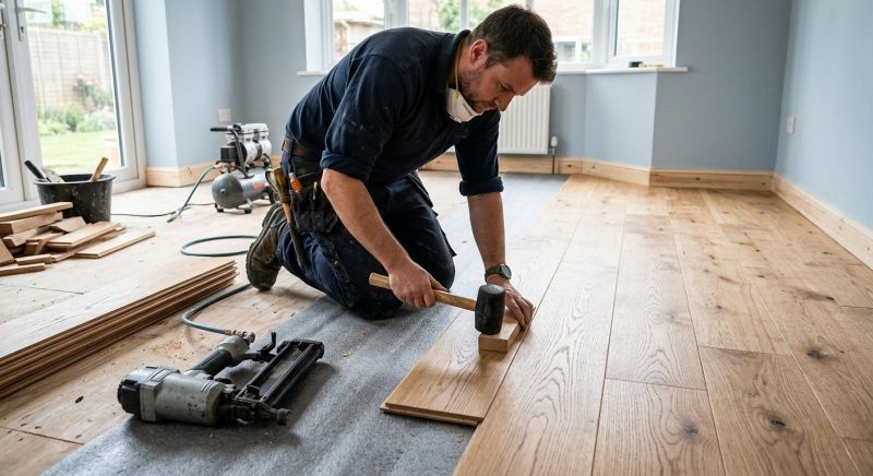 Hardwood Floor Installation in Milwaukee, WI