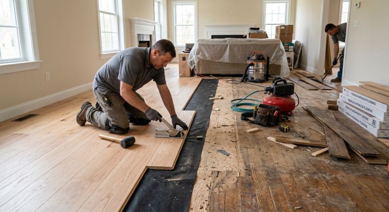 Hardwood Replacement in Fredonia, WI