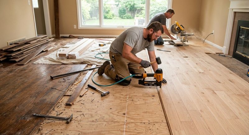 Hardwood Replacement in Thiensville, WI