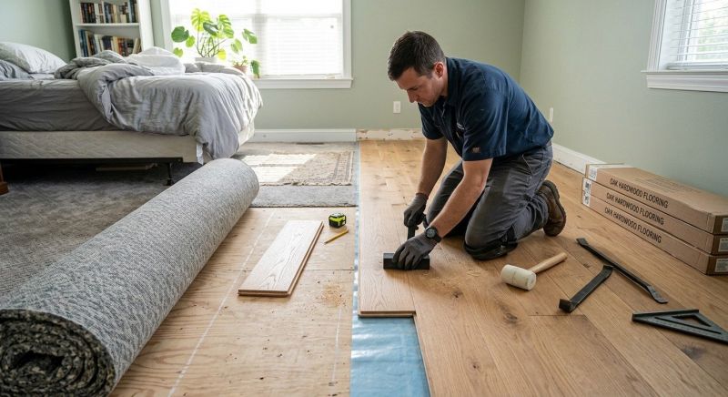 Hardwood Replacement in West Bend, WI