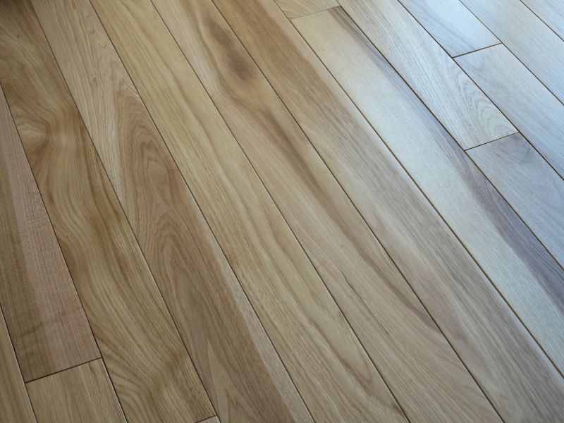 Hickory Floor Installation in Ozaukee County, WI