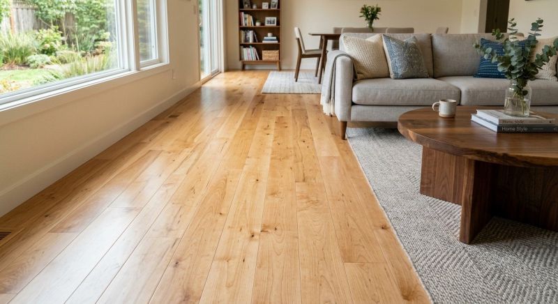 Maple Flooring Installation in West Bend, WI