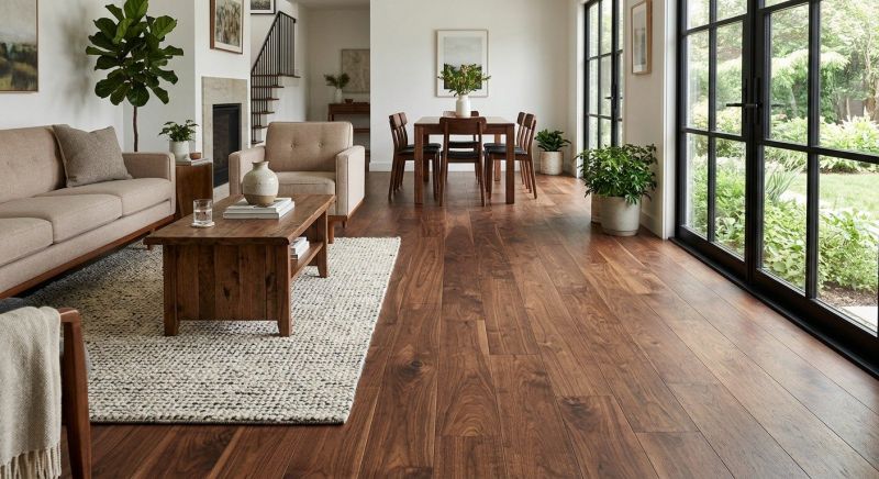 Walnut Flooring Installation in Ozaukee County, WI