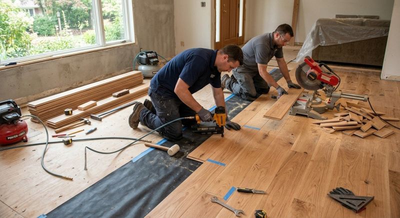Wood Flooring Installation in Hartland, WI