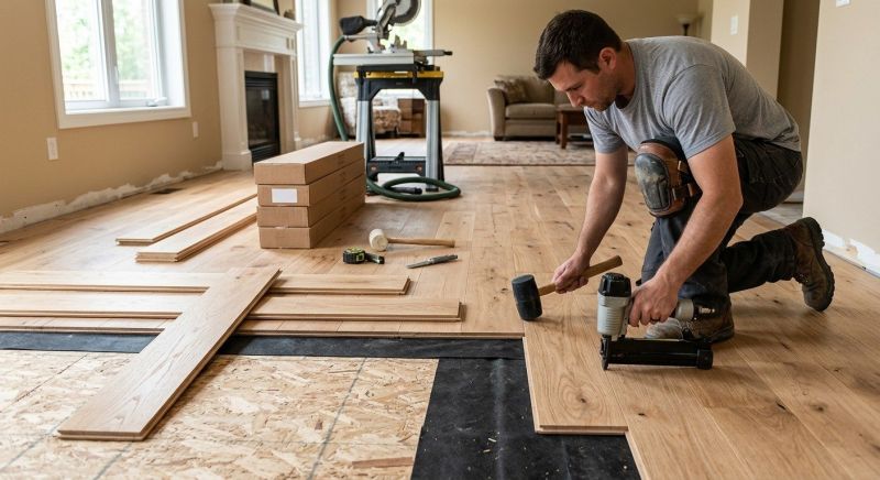 Wood Flooring Installation in Milwaukee, WI